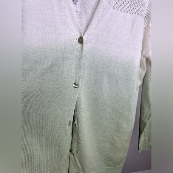 new cardigan new directions Size XL. Green Ombré   (C8) - Picture 4 of 8